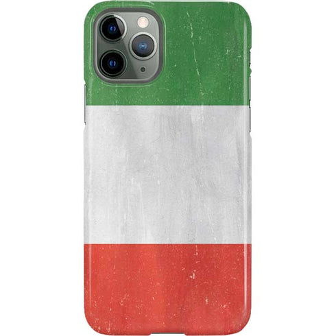 Italy Flag Distressed iPhone 11 Pro Lite Case